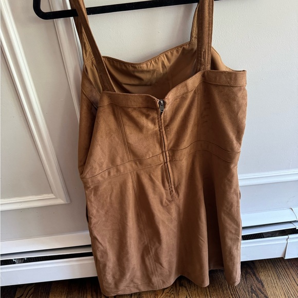 Abercrombie and fitch overall suede dress - Picture 2 of 3